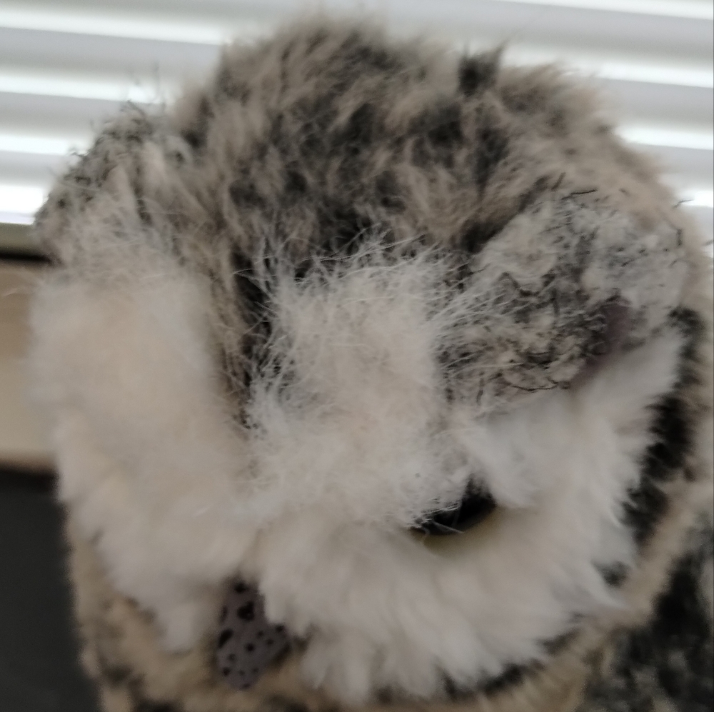Aurora Great Horned Owl 9" Stuffed Realistic Animal Plush - Picture 6 of 13